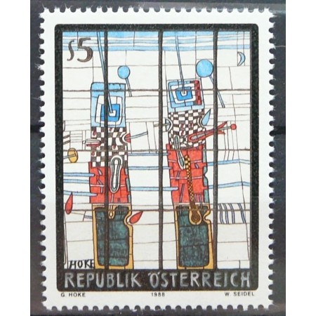 Austria 1988 - Arta moderna, neuzat
