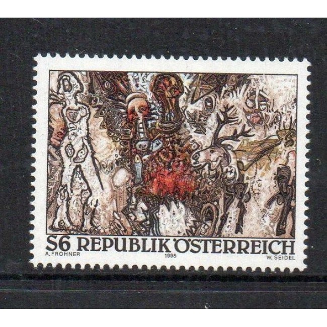 Austria 1995 - Arta moderna, neuzat