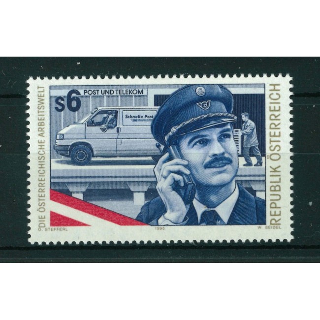 Austria 1995 - Posta, telecomunicații, neuzat