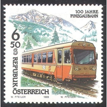 Austria 1998 - Cai ferate, trenuri, Pinzgau, neuzat