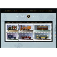 Canada 1995 - Vehicule istorice, bloc neuzat