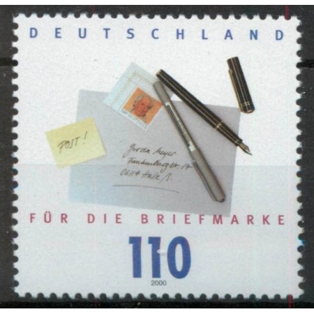 Germania 2000 - Ziua mărcii poștale, neuzat