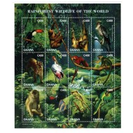 Ghana 1996 - Fauna, animale, minicoala neuzata