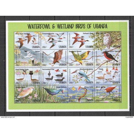 Uganda 1995 - Fauna, animale, minicoala neuzata