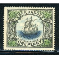 Barbados 1906 - Vapor, neștampilat, cu sarniera