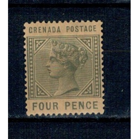 Grenada 1883 - Uzual 4p Regina Victoria, nestampilat