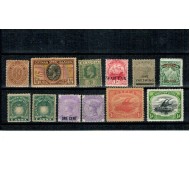 Colonii britanice - Lot timbre vechi, nestampilate