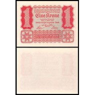 Austria 1922 - 1 krone UNC