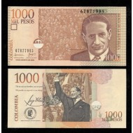 Columbia 2009 - 1000 pesos UNC