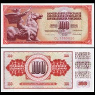 Iugoslavia 1986 - 100 dinara UNC