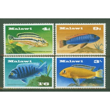 Malawi 1967 - Pești, fauna, serie neuzata