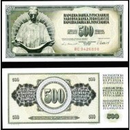Iugoslavia 1981 - 500 dinara UNC