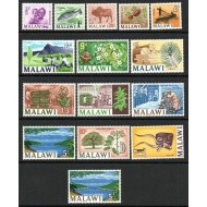 Malawi 1964 - Uzuale, motive locale, serie neuzata
