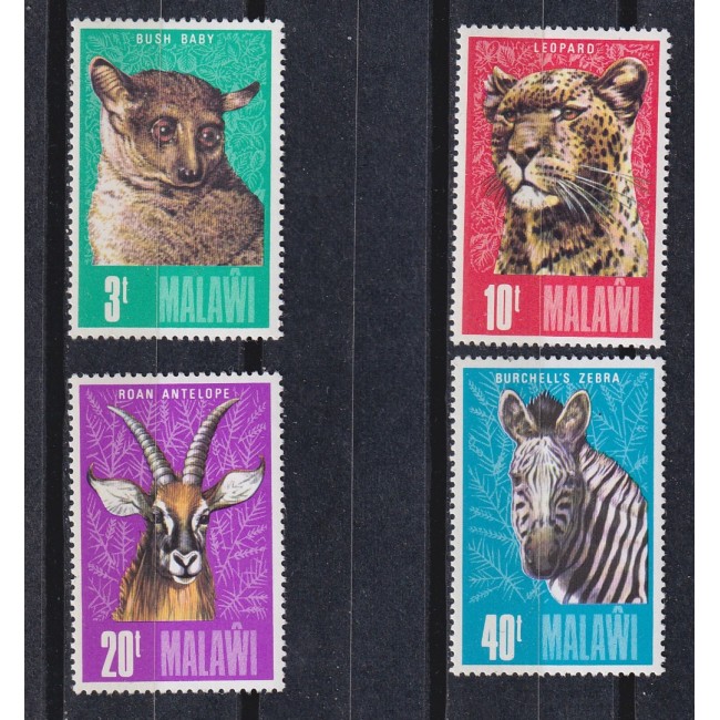 Malawi 1975 - Fauna, animale, serie neuzata