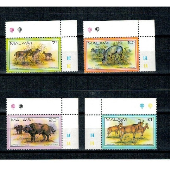 Malawi 1981 - Fauna, animale, serie neuzata