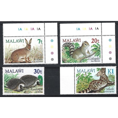 Malawi 1984 - Fauna, animale, serie neuzata