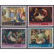 Malawi 1968 - Crăciun, arta, serie neuzata