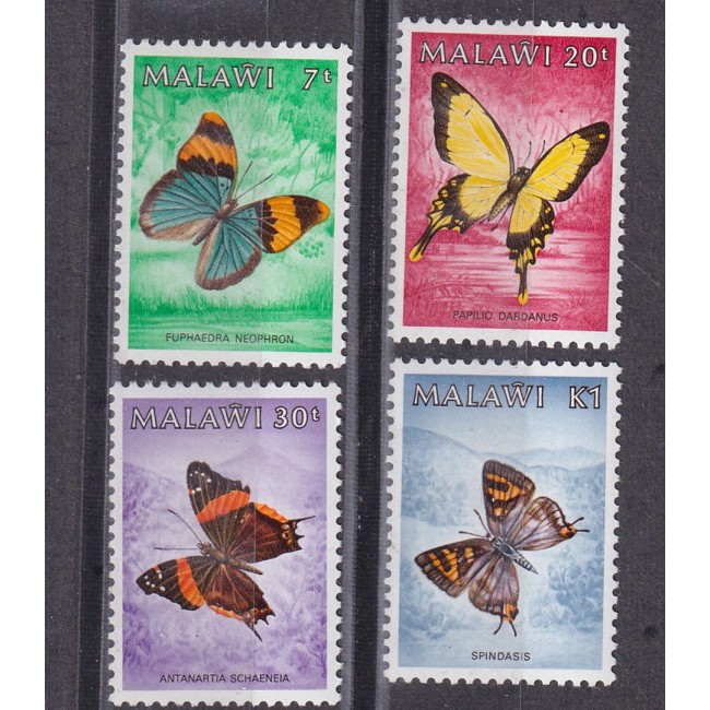 Malawi 1984 - Fluturi, serie neuzata