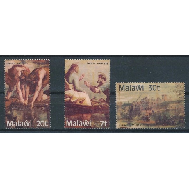 Malawi 1983 - Picturi, arta, Raphael, serie neuzata