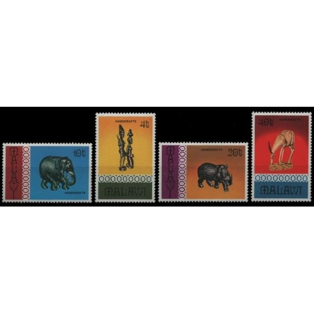 Malawi 1977 - Meșteșuguri, artefacte, serie neuzata