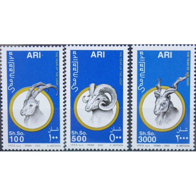 Somalia 2003 - Anul caprei, serie neuzata