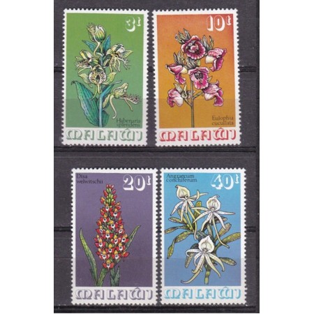 Malawi 1975 - Orhidee, flori, serie neuzata