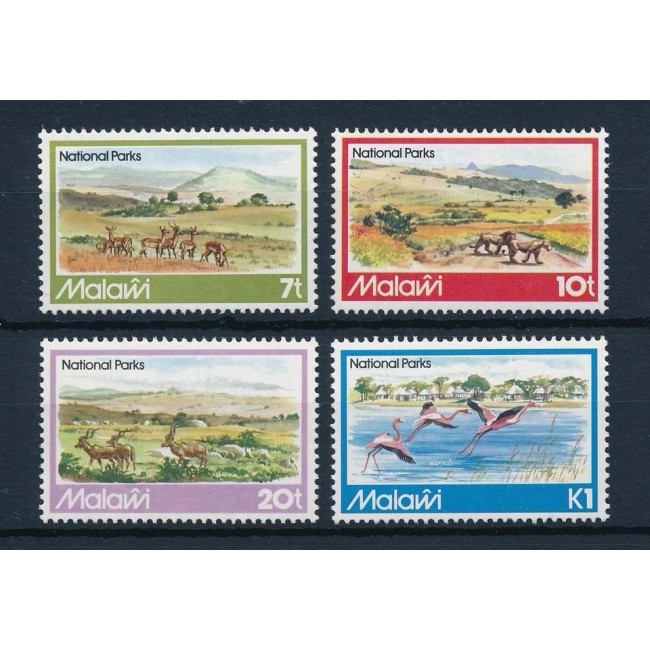 Malawi 1982 - Parcuri naționale, serie neuzata