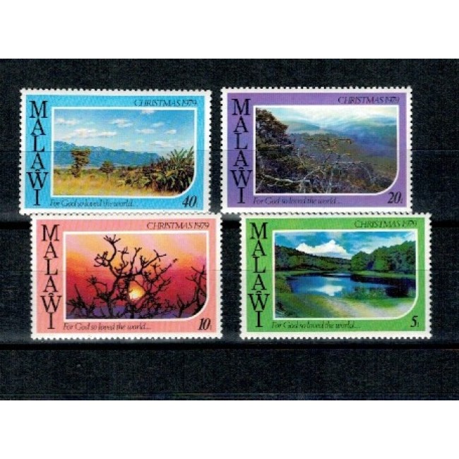 Malawi 1979 - Crăciun, vederi, serie neuzata