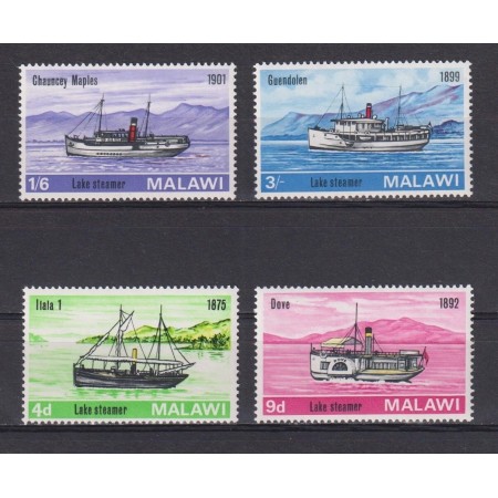 Malawi 1967 - Vapoare, serie neuzata