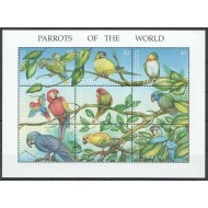St. Vincent 1995 - Papagali, fauna, minicoala neuzata