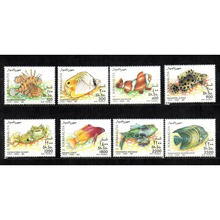 Somalia 1994 - Pești, fauna, serie neuzata