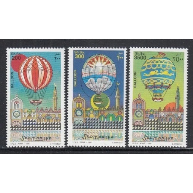 Somalia 1999 - Baloane cu aer cald, serie neuzata
