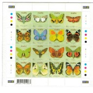 Malta 2002 - Fluturi, minicoala neuzata