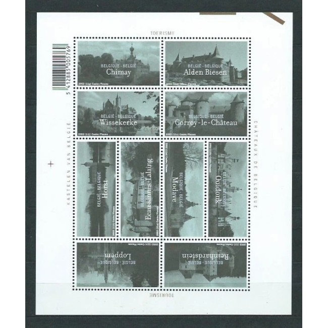 Belgia 2002 - Castele, turism, minicoala neuzata