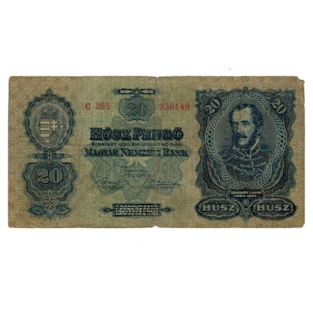 Ungaria 1930 - 20 pengo, uzat