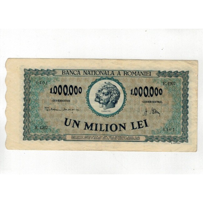 Romania 1947 - 1.000.000 lei, circulata