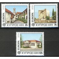 Cipru 1978 - Europa, monumente, serie neuzata