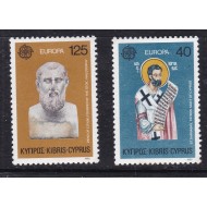 Cipru 1980 - Europa, CEPT, personalități, serie neuzata