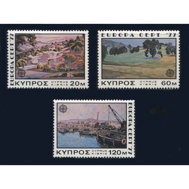 Cipru 1977 - Europa, vederi, peisaje, serie neuzata