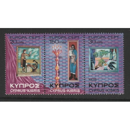 Cipru 1975 - Europa, picturi, serie neuzata