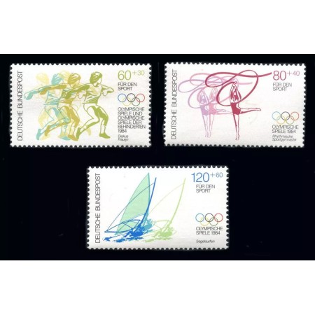 Bundes 1984 - Jocurile Olimpice, sport, serie neuzata