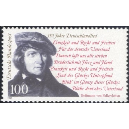 Germania 1991 - Imnul National, neuzat