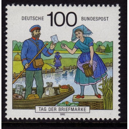 Germania 1991 - Ziua mărcii poștale, neuzat