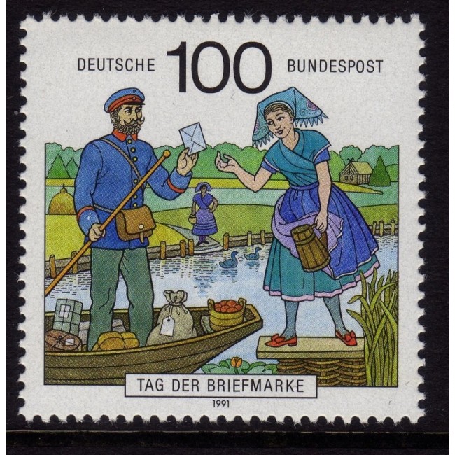 Germania 1991 - Ziua mărcii poștale, neuzat