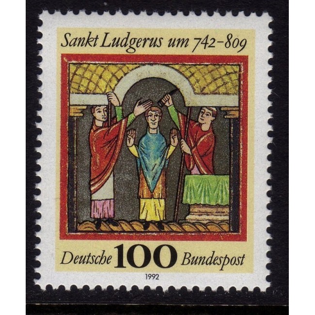 Germania 1992 - Sfântul Ludgerus, serie neuzata
