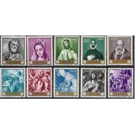 Spania 1961 - Picturi, arta, El Greco, serie neuzata