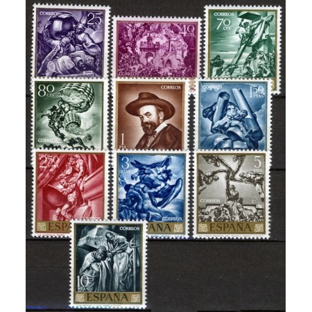 Spania 1966 - Picturi, arta, serie neuzata