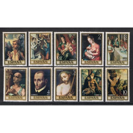 Spania 1970 - Picturi, arta, serie neuzata
