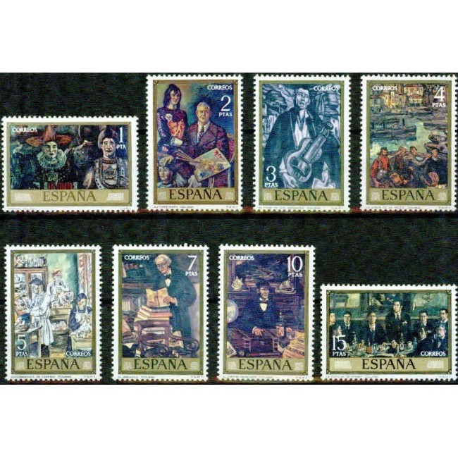 Spania 1972 - Picturi, arta, serie neuzata