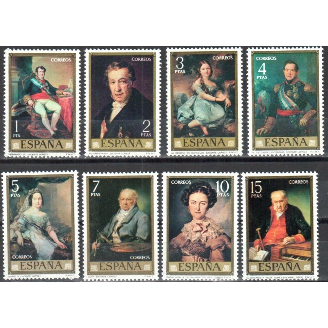 Spania 1973 - Picturi, arta, serie neuzata